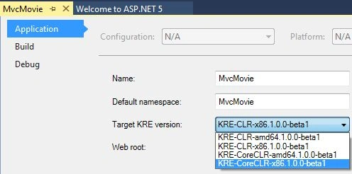 App KRE Version