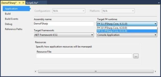 F# Runtime Options