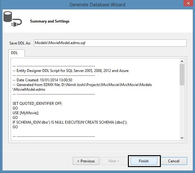 Database Summary