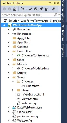 Solution Explorer