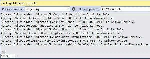 Install package