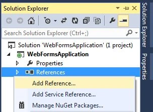 Adding Reference