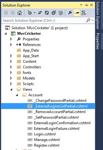 External Login File