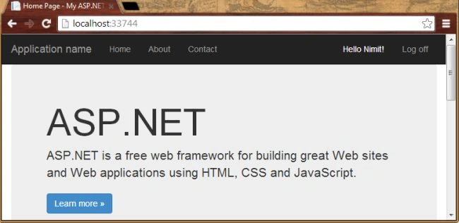 Login with User