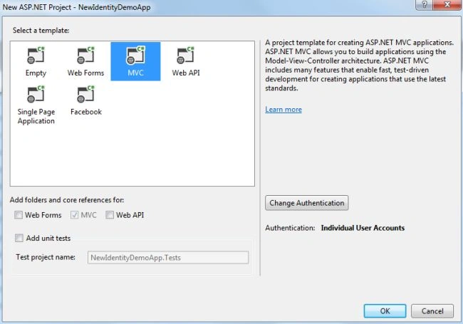 One ASP.NET in MVC