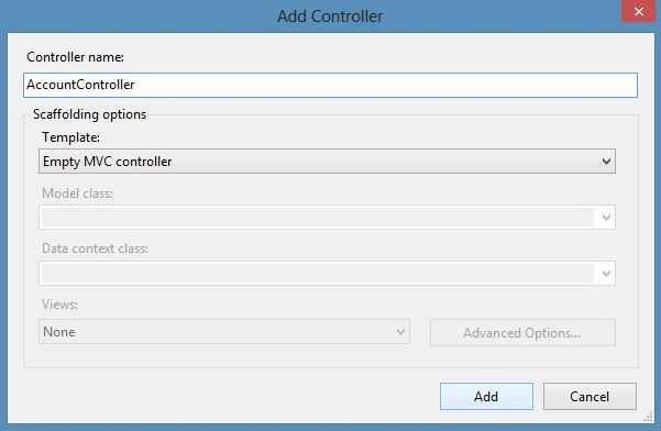 Adding Controller