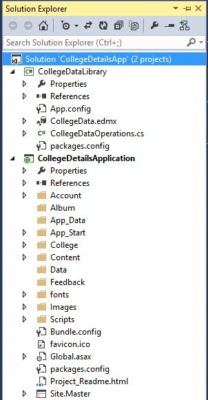 Solution Explorer