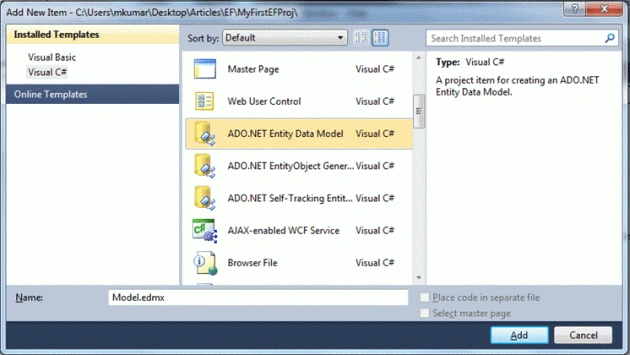 Solution Explorer
