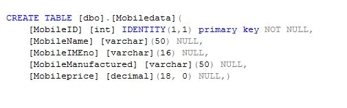 Sql Query