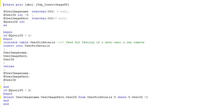 Stored Procedure
