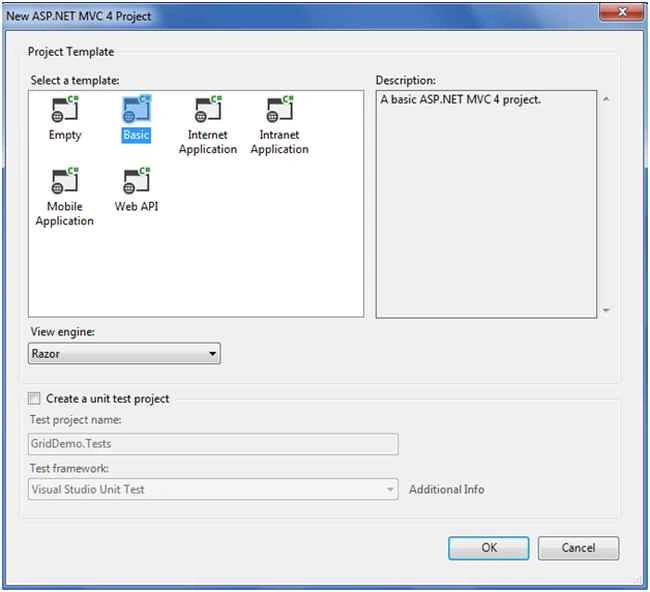 Creating Application
