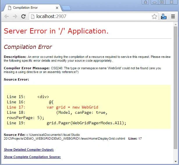 error