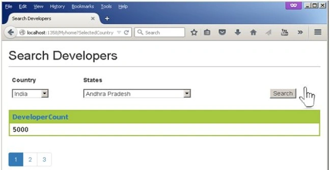 Search developers