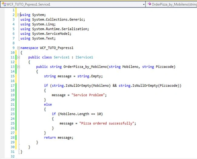implement IService
