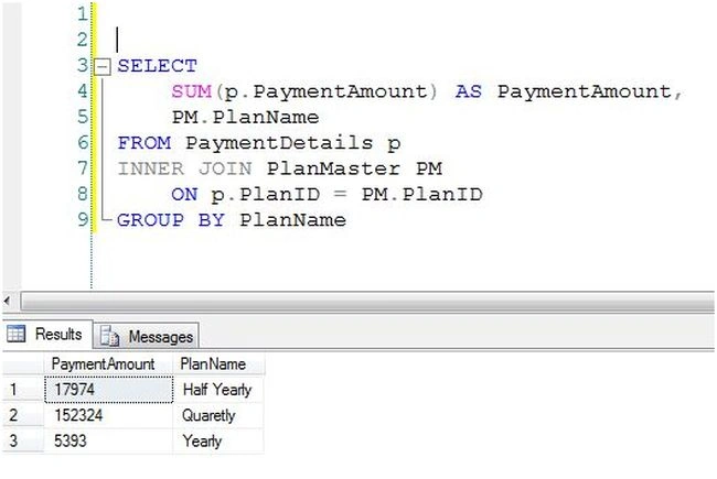 select query
