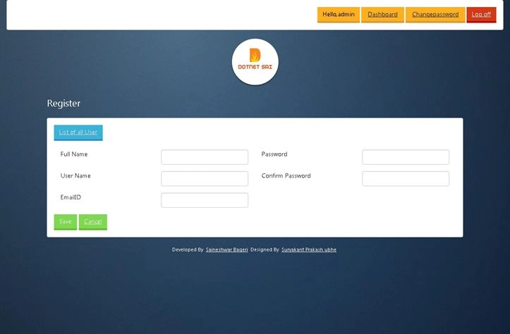 Create User Account