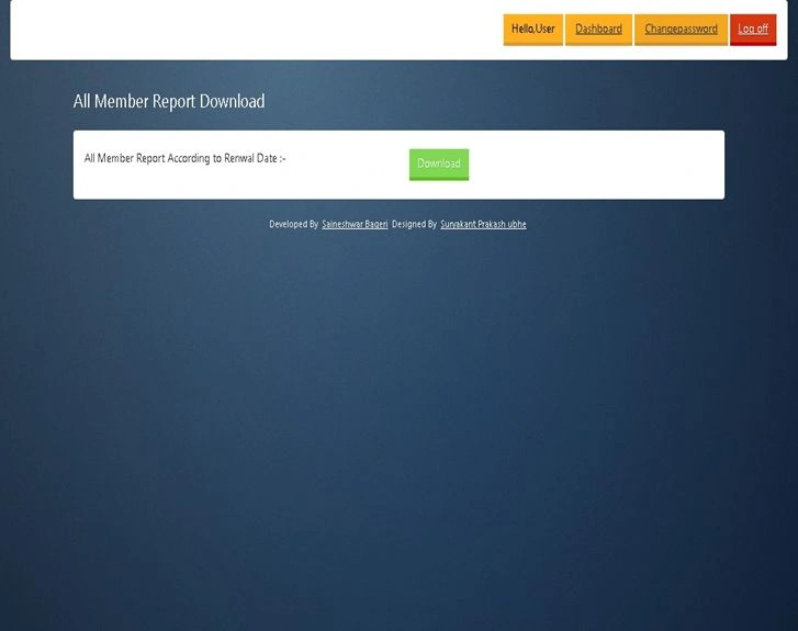 Detailed Renewal Report Download
