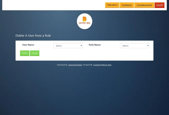 Remove Role from User