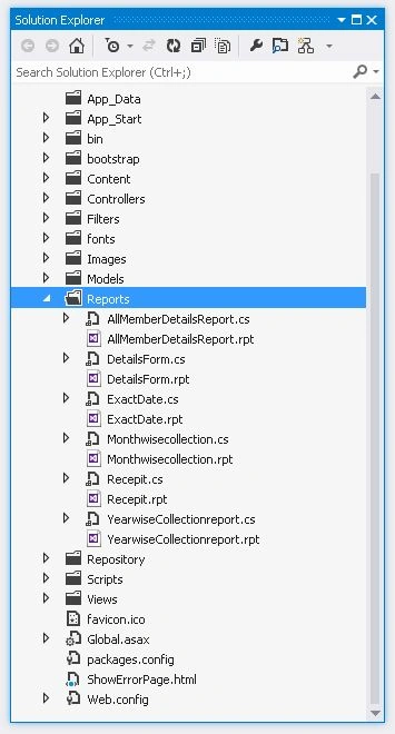 Reports Folder