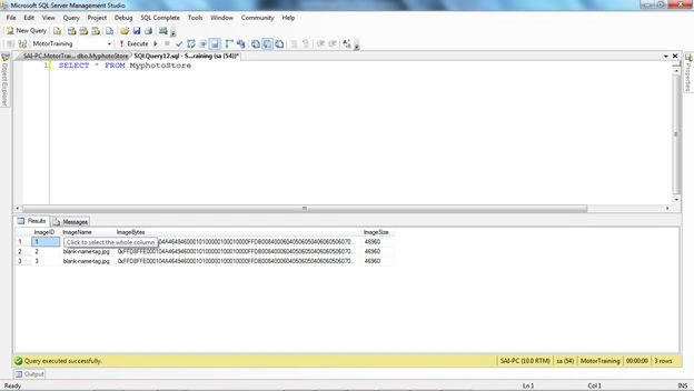 Image in Table