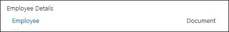 Employee Details