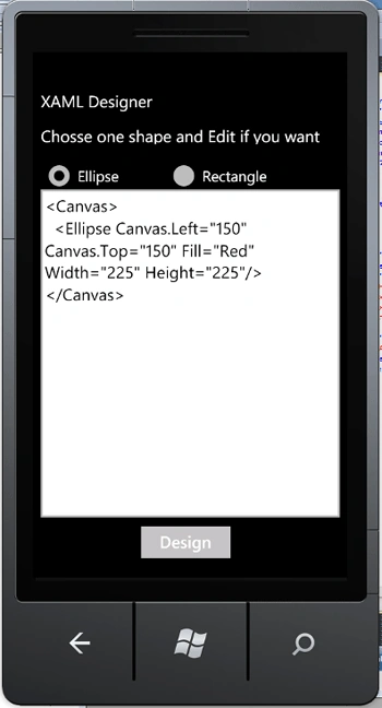 XAML Designer