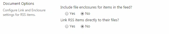 link rss item