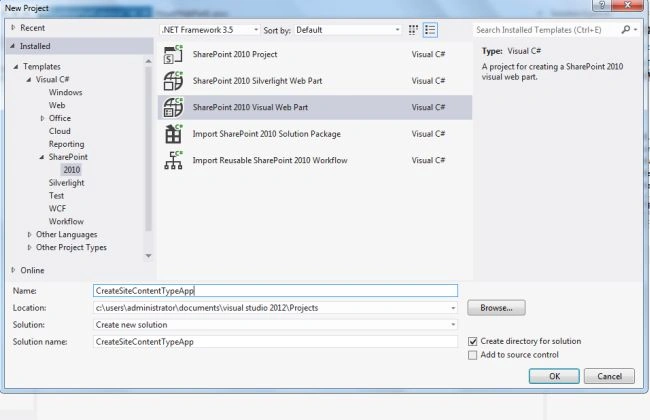SharePoint Visual Web