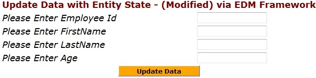 Update data