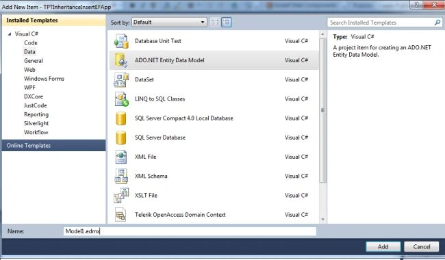 Entity Data Model