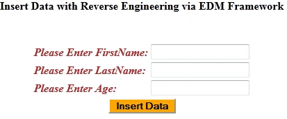 Insert Data