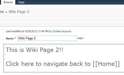 Editing wiki page 2