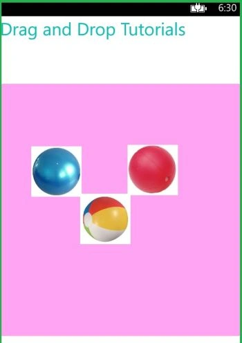 drag and drop image