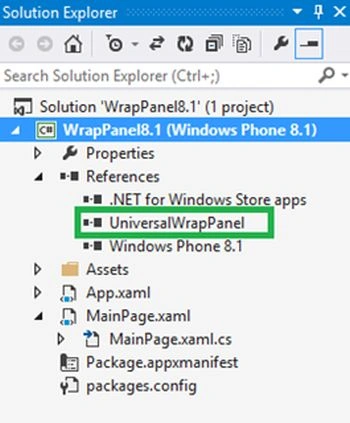 wrap Panel