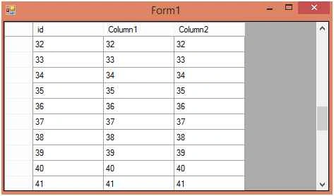 table