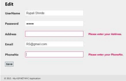 Edit User Details