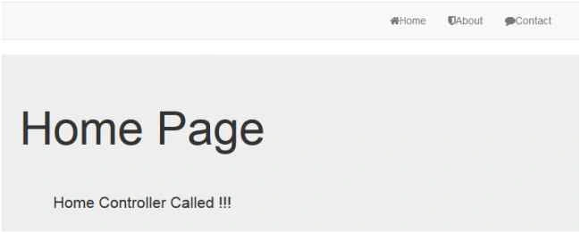 home page