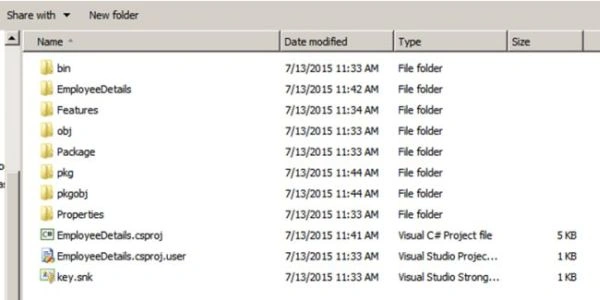 click bin folder