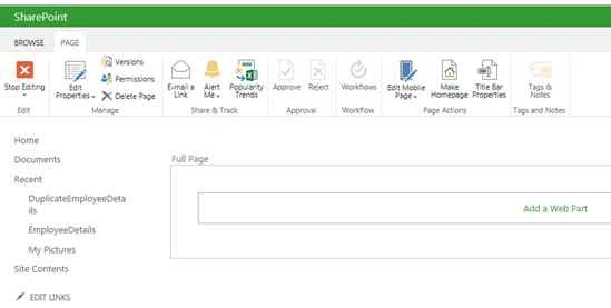 Add Web Part