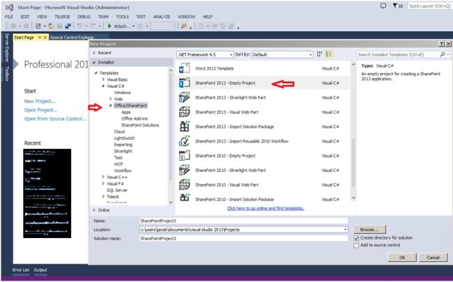 Click Sharepoint2013