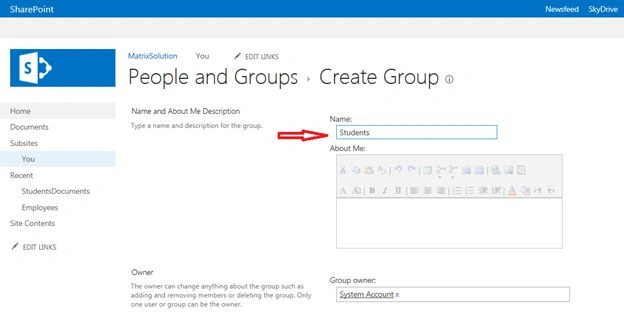 group name 