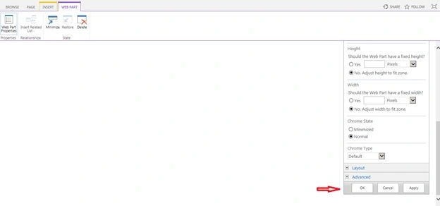 click ok