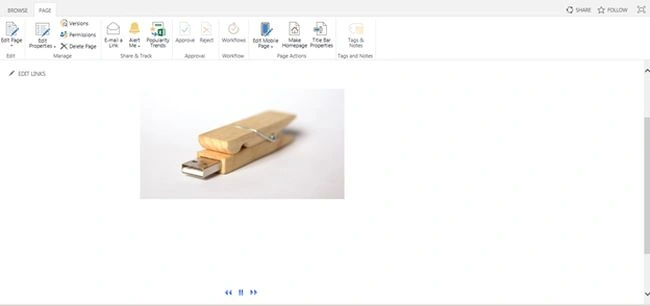 shows your picture library