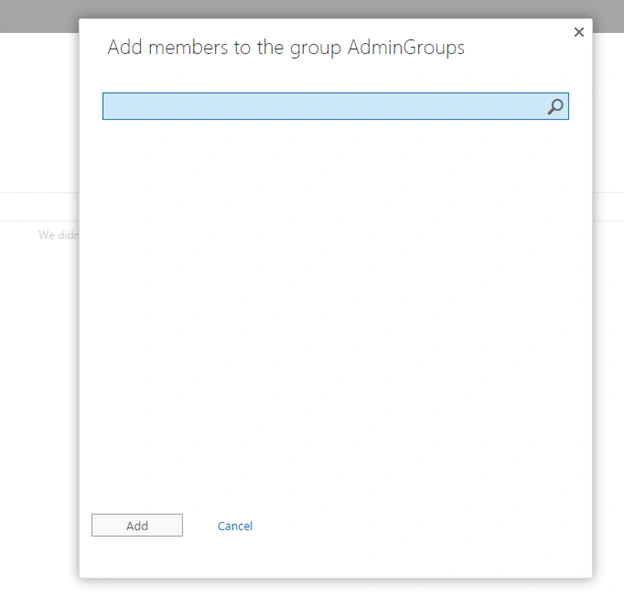 Add members