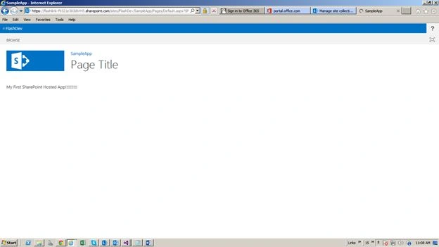 page title