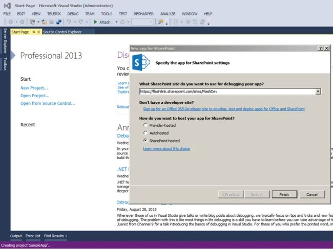 SharePoint office 365 site URL