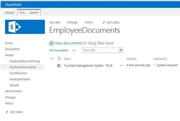 document library