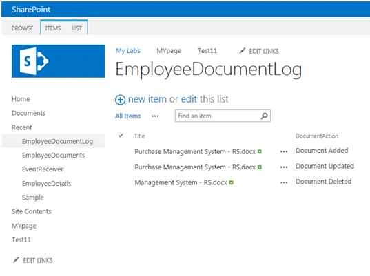 EmployeeDocumentLog