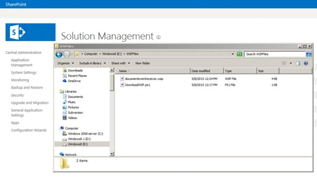 solution management