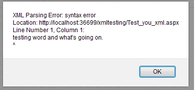 error Message